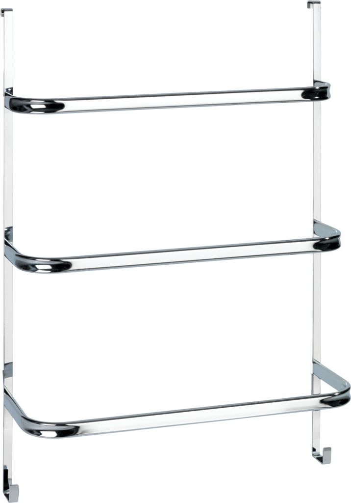 WENKO Handtuch Halter IRPINIA Chrom Stangen Bad WC Produktbild 