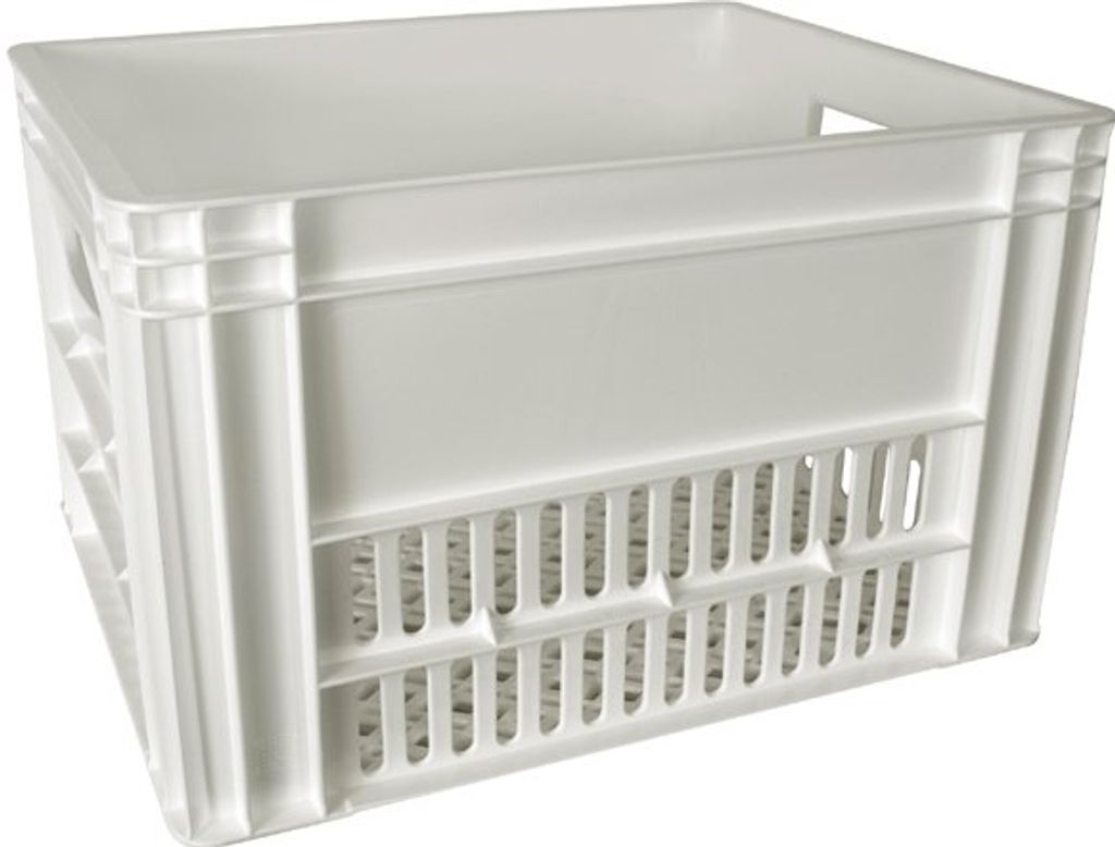 Fastrider Bicycle Crate 34l Korb Weiß Weiß One Size