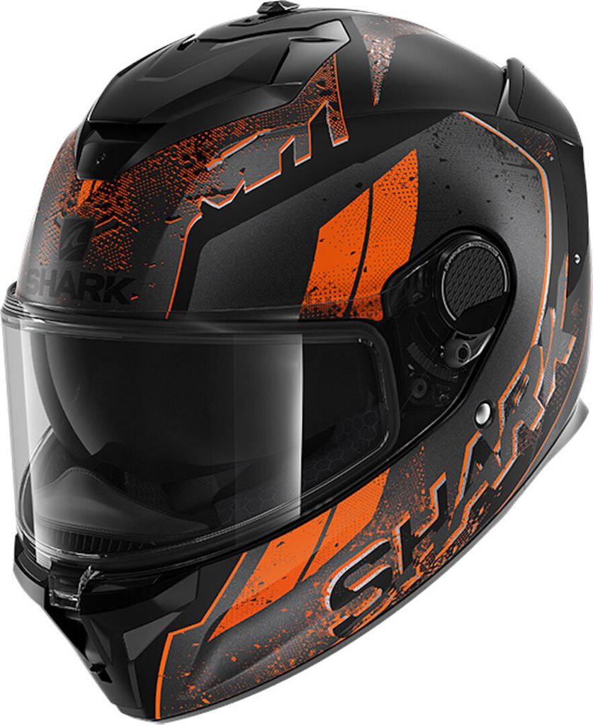 Casco integrale Shark Spartan GT Ryser, nero/arancio, XS Immagine del prodotto 