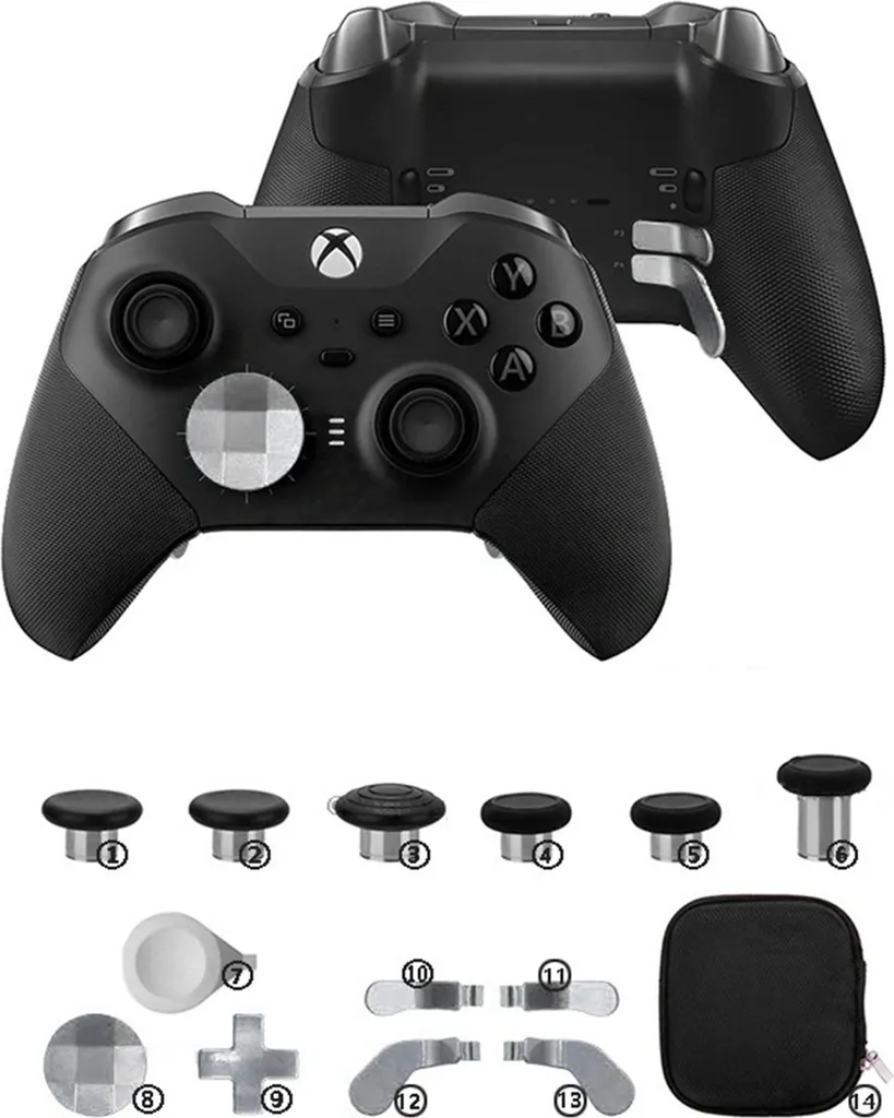 Palettes pour Xbox One Elite Series 2 - Kit Gaming Performance FPS