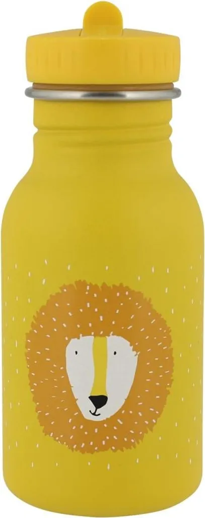 Borraccia in Acciaio 350ml Trixie Leone | Borraccia Gialla Bambini