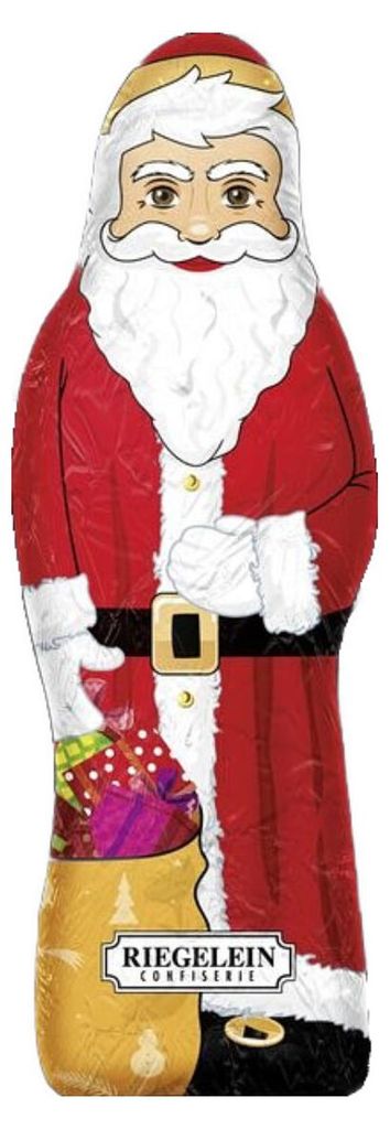 Riegelein Weihnachtsmann aus feiner Vollmilchschokolade Produktbild 