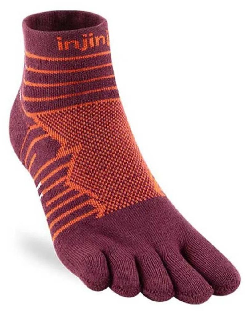 Injinji Ultra Mini-crew Socken Rot,Lila EU 44 1/2-47 Rot,Lila EU 44 1/2-47