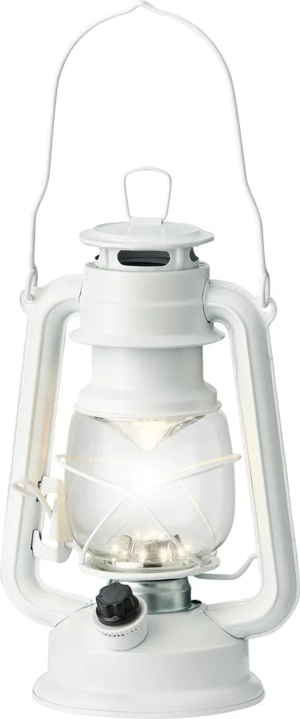 Lanterne LED pour Camping et Jardin Blanche 24,5 cm - Éclairage Nomade