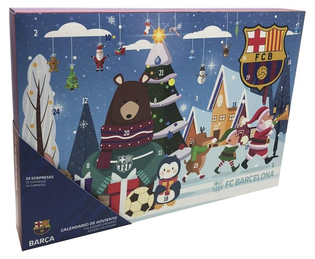 Adventní kalendář FC Barcelona Obrázek produktu 