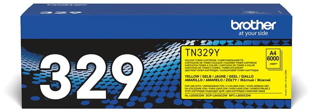 Brother TN-329Y, 6000 str., Žlutá, 1 kusů Obrázek produktu 