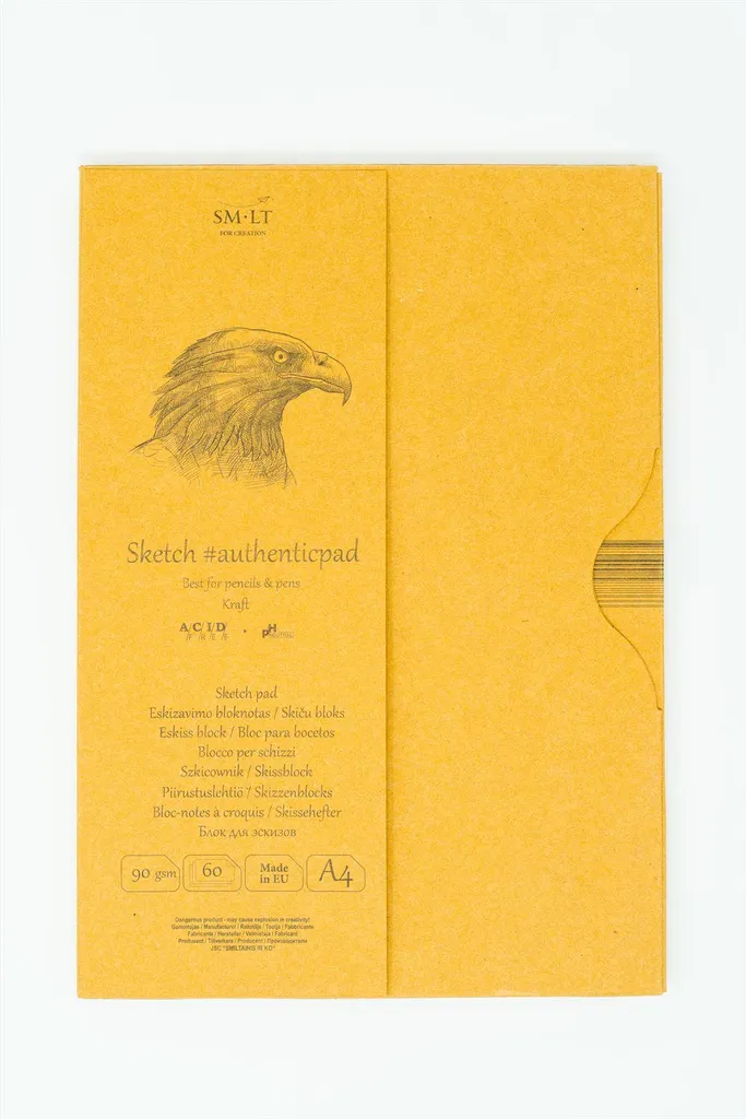 Classeur A4 robuste papier Kraft recyclé SMLT 90g finit le gaspillage