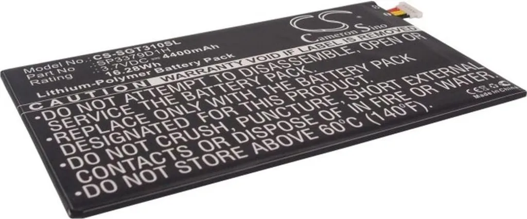Batterie haute capacité pour Galaxy Tab 3 - Cellules de 4000 mAh