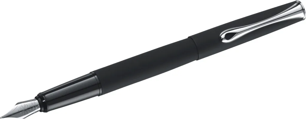 Stylo plume Esteem Lapis noir avec plume en acier inoxydable taille B