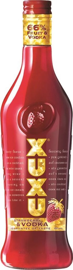 Xuxu Strawberry Classic Likör 15% Vol. 0.7L Produktbild 