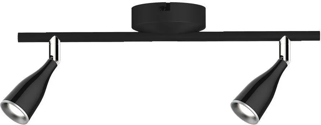 Illuminazione LED d'Accento 9W Nero - Faretto Orientabile 218269