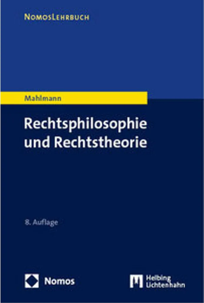 Rechtsphilosophie und Rechtstheorie - Traité de philosophie du droit