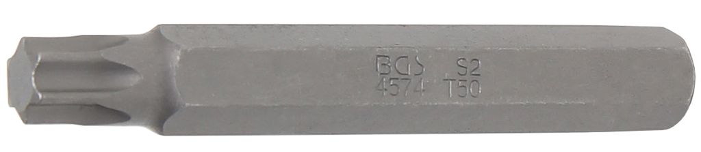 BGS 4574 T-Profil Bit ohne Bohrung, 75 mm lang, T50, 10 Produktbild 