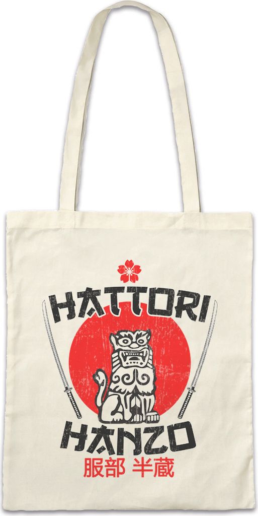 Urban Backwoods Hattori Hanzo, Stofftasche, Farbe: Beige