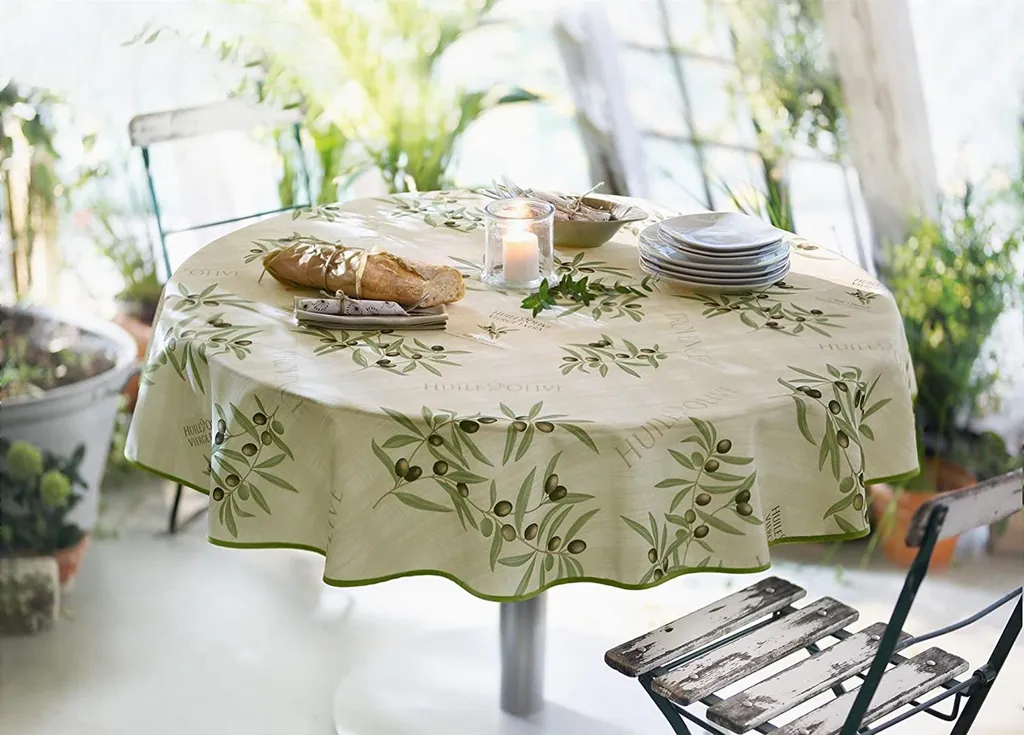 Spannende Gartentischdecke Rund 160 Wetterfest Ebenbild