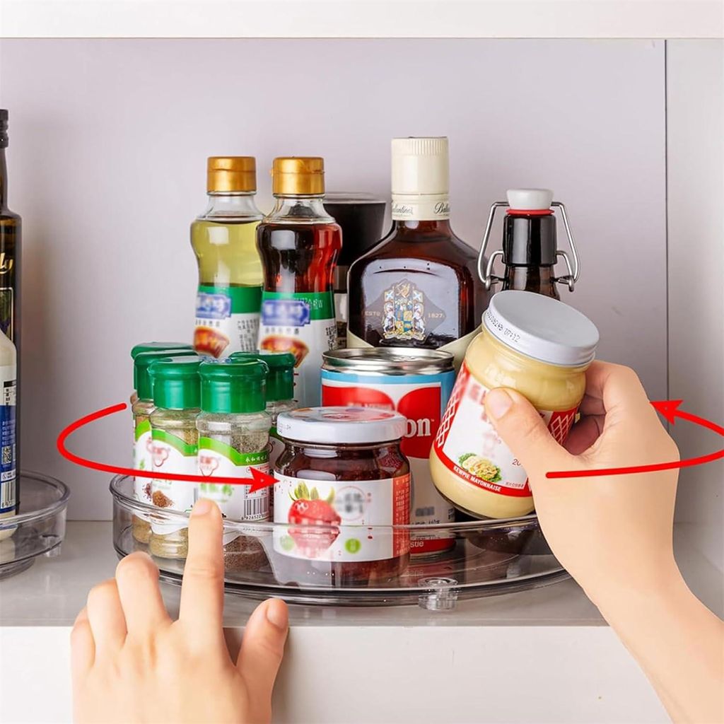 Lazy Susan Draaiplateau - 22 cm - Küchenkräuterregal - Drehbarer Organizer
