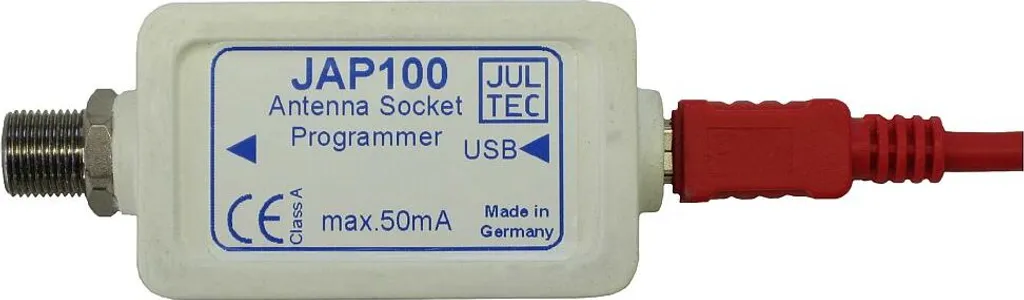 Programmer les prises d'antenne CSS avec le Jultec JAP100 AnDoKon Konfig