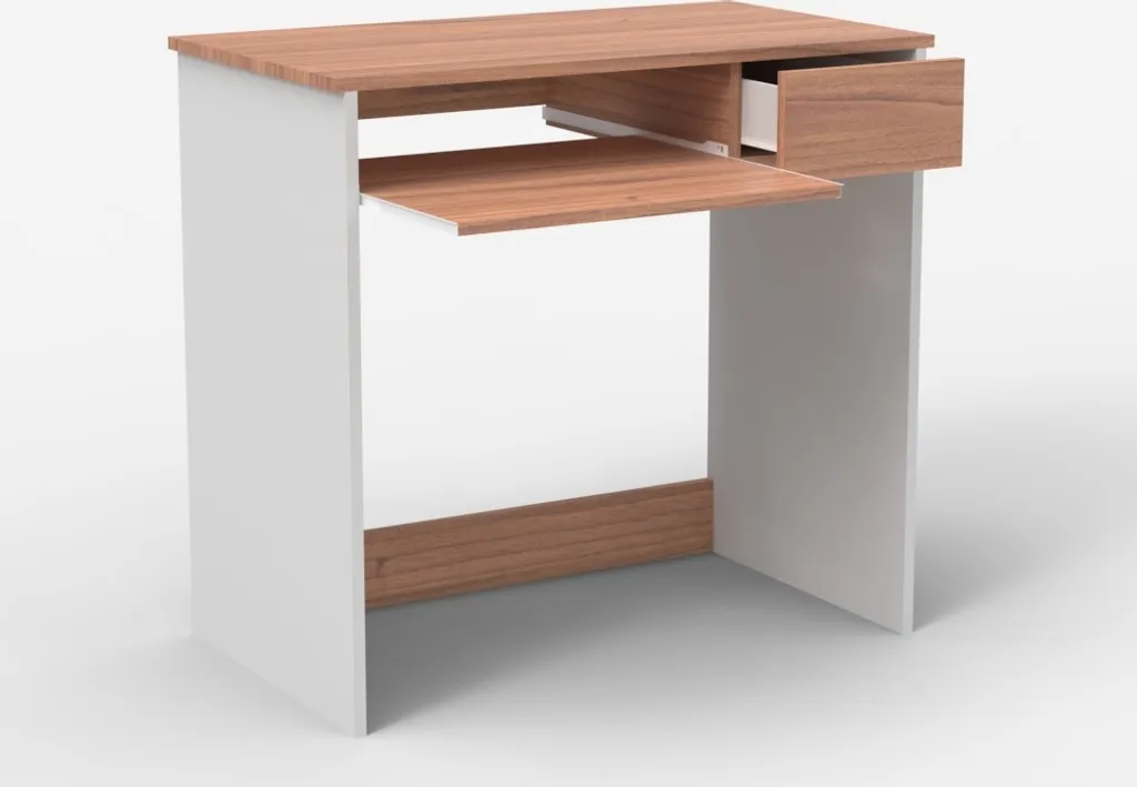 Bureau gain de place 80 cm Madrid - Solution idéale pour petits espaces - 6