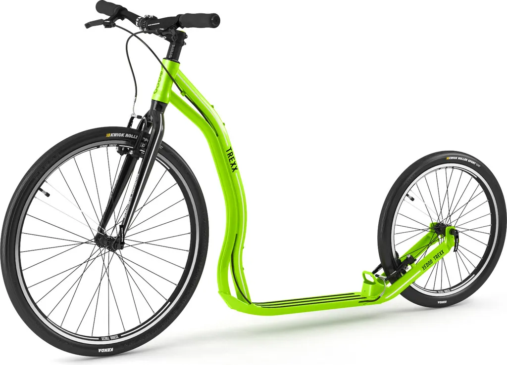 Trottinette de Loisir Adulte Yedoo Trexx Sport Verte Pneus 26/20