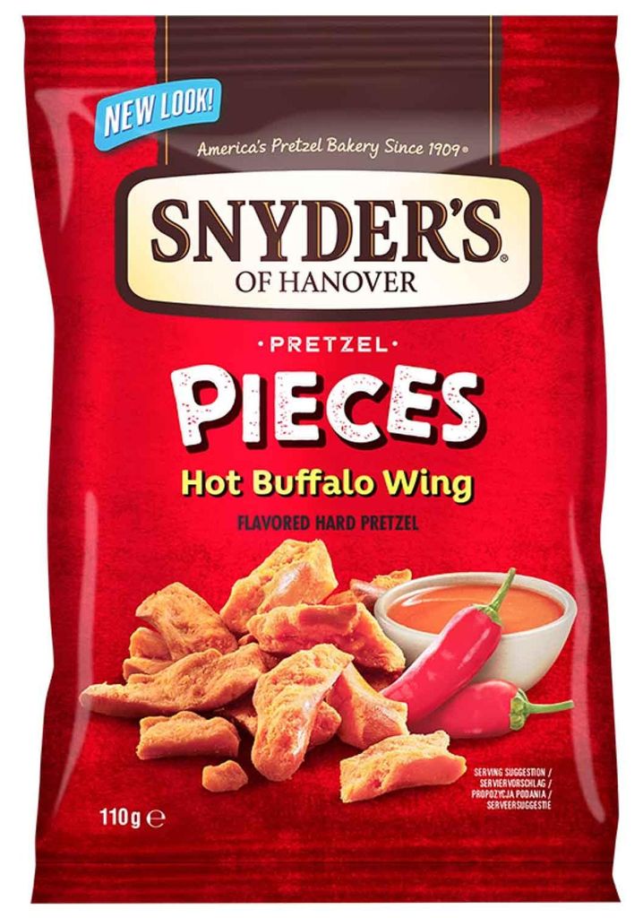 Snyder’s Pieces Hot Buffalo Wing – křupavé kousky preclíků Obrázek produktu 