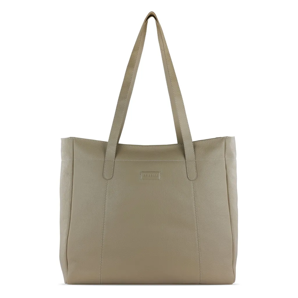 Grand Sac Cabas Femme Bugatti Elsa Weekender Marron Clair Sable 50cm