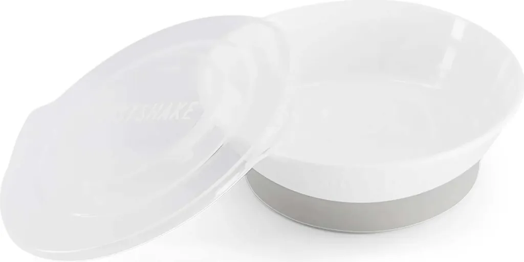 Twistshake Plate 78157-BLANCO White | Il Piatto Pappa Elegante