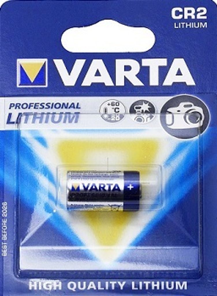 Varta -CR2, Einwegbatterie, CR2, Lithium, 3 V, 1 Stück(e), Produktbild 