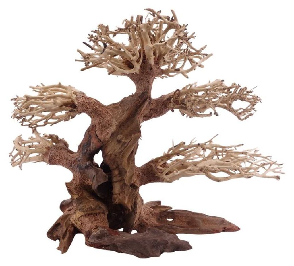 Classic Bonsai Baum L 30x13x23 cm Wurzel Holz Aquarium Deko Aquascaping