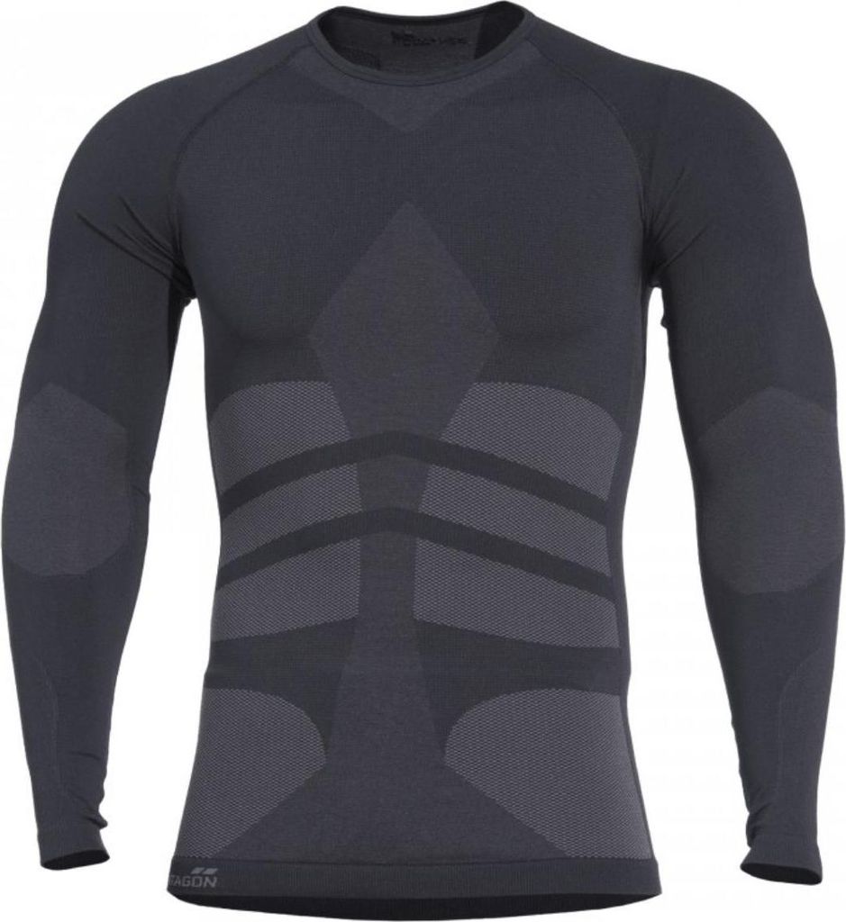 Pentagon Funktions-Long-T-Shirt PLEXIS, schwarz