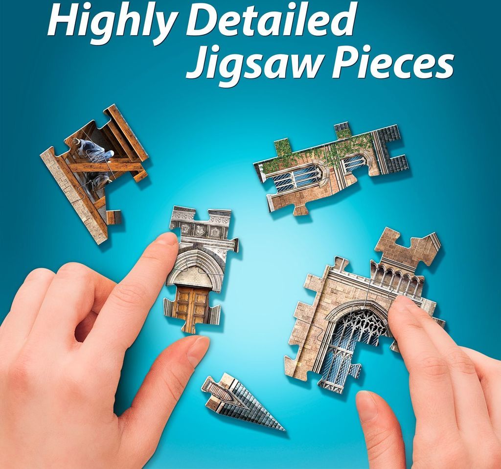 Harry Potter Hogwarts Astronomieturm 3D-Puzzle 875 Teile Produktbild 20