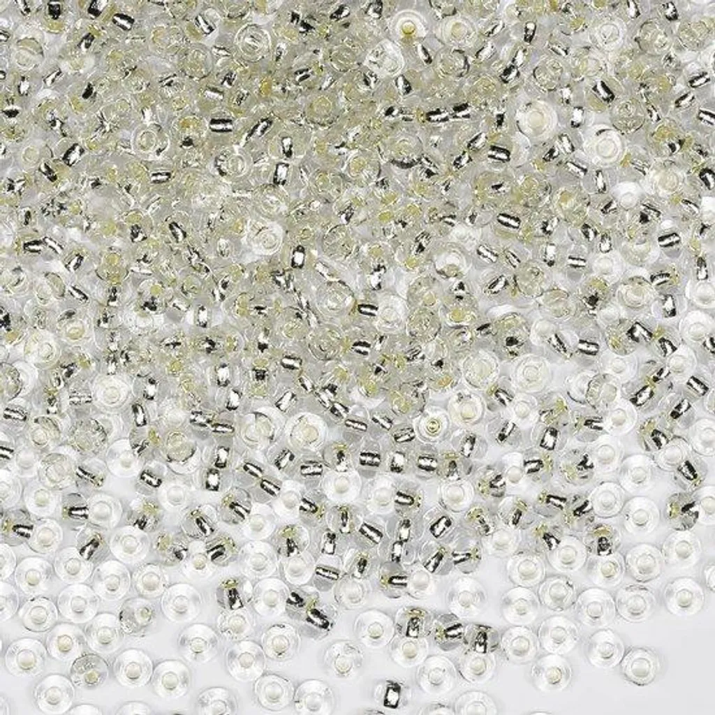 Lot de 3500 perles en verre argentées 3mm, l'essentiel pour vos bijoux