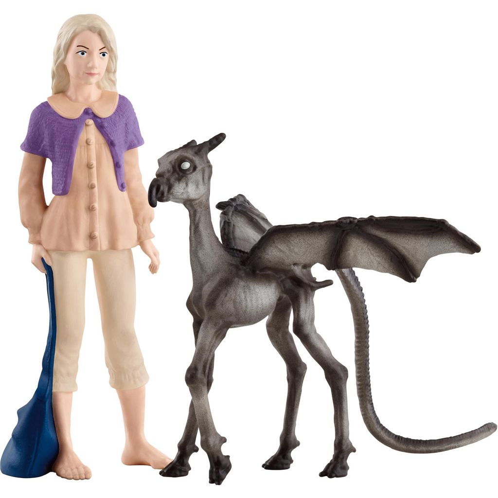 Schleich Wizarding World Luna Lovegood and Thestral Figure Produktbild 