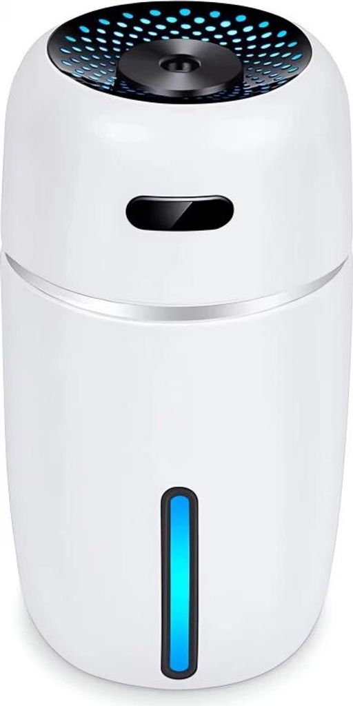 Pronett XJ5282 Mini humidificateur RGB, USB 200 ml blanc Image du produit 