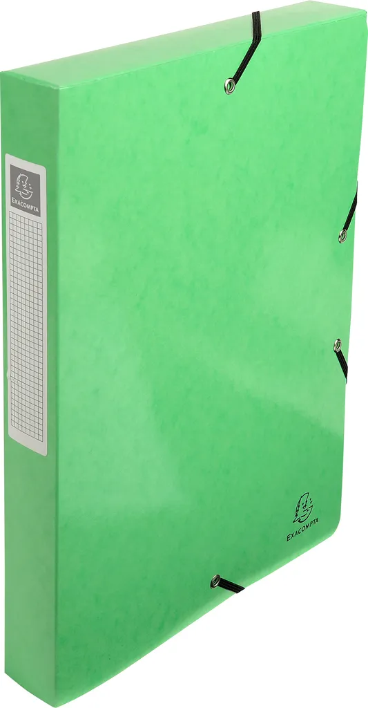Scatola Archivio Iderama Verde Lime - Dorso 40mm - Qualità Exacompta