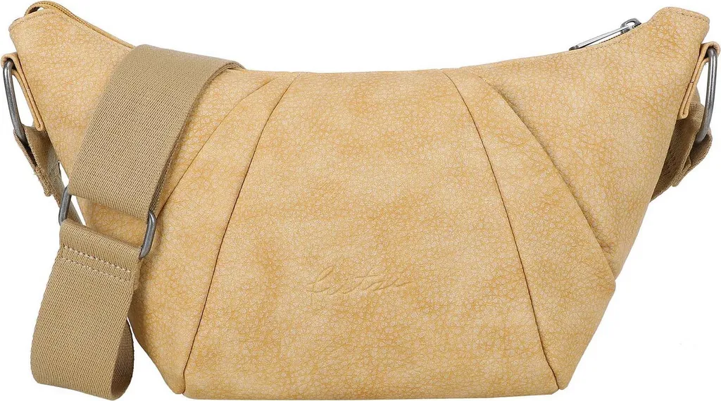 Sac bandoulière léger et spacieux marron clair pour soulager le dos
