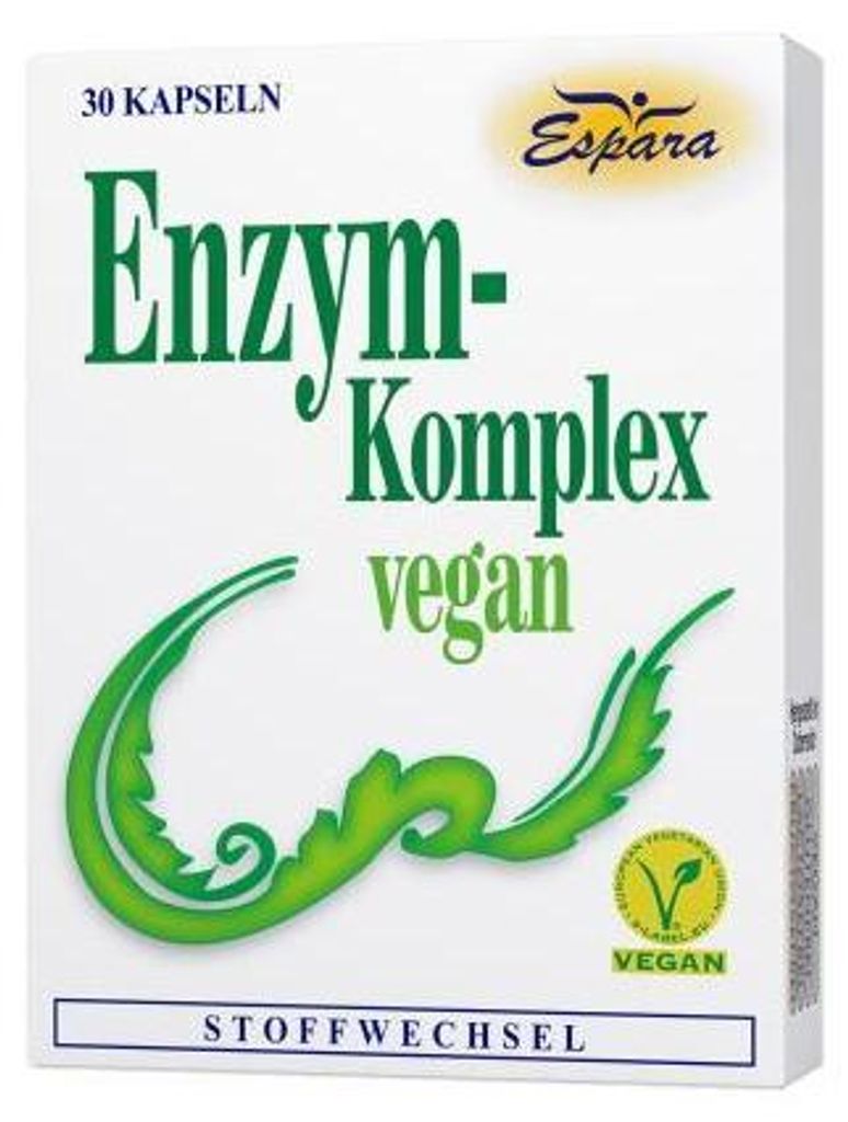 Enzym Komplex vegan Kapseln 30 St Produktbild 