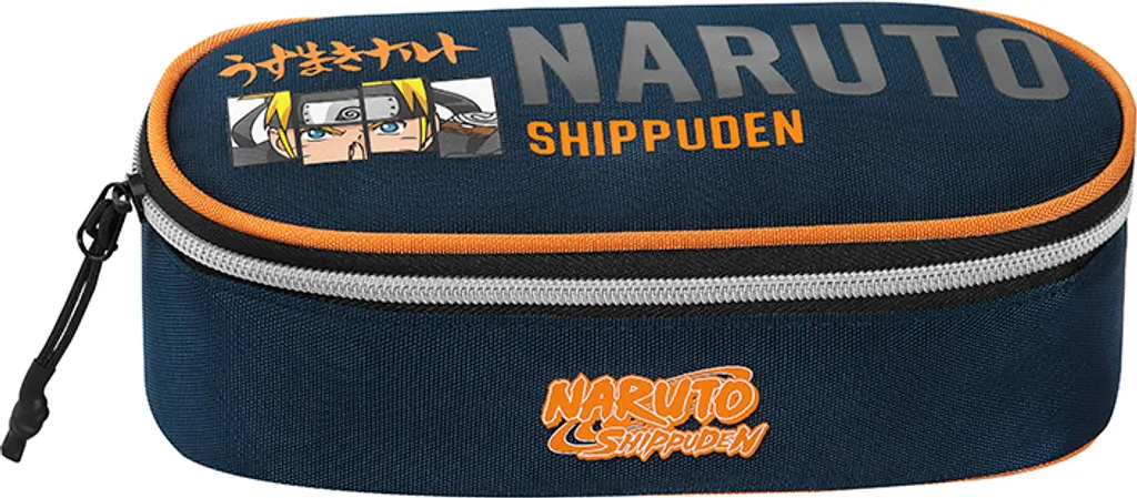 Comix Anime - Naruto Shippuden Studente Astuccio ovale-22 x 10 x 7 cm