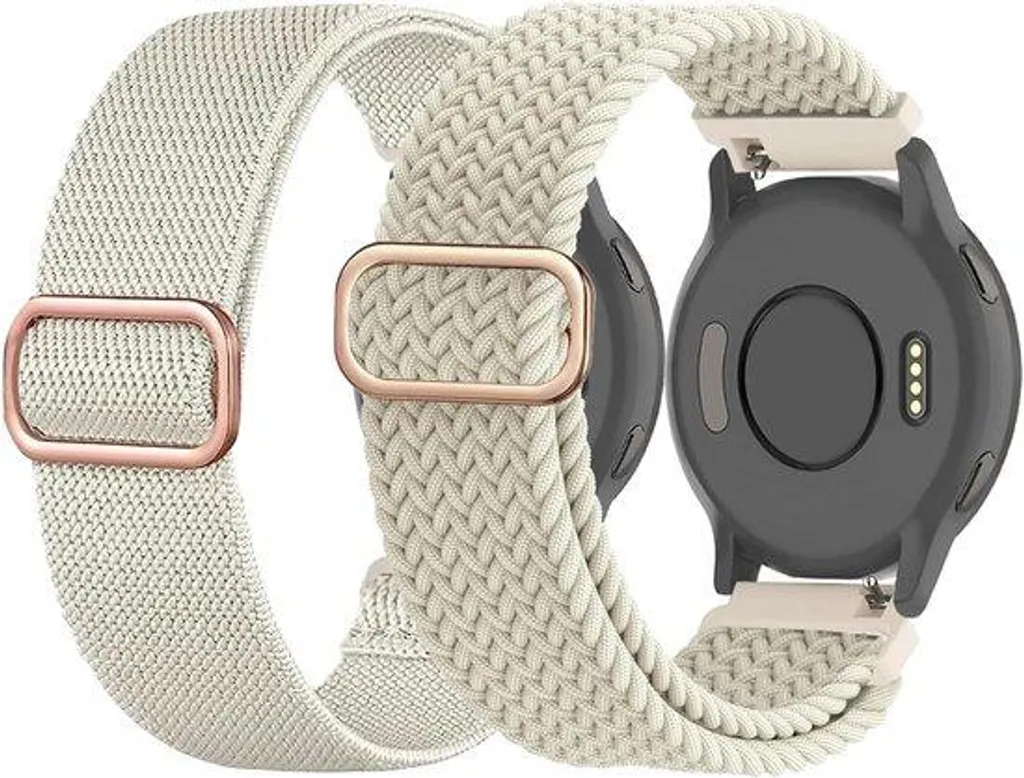 Bracelet nylon 18mm noir pour Garmin : fini les irritations du poignet