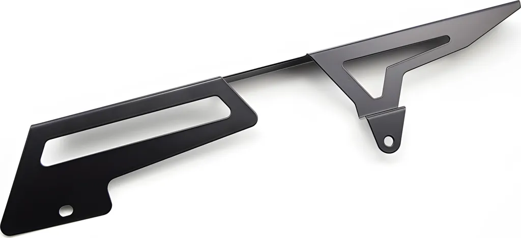 Garde-chaîne ZIEGER en acier noir haute résistance pour Yamaha XJR 1300
