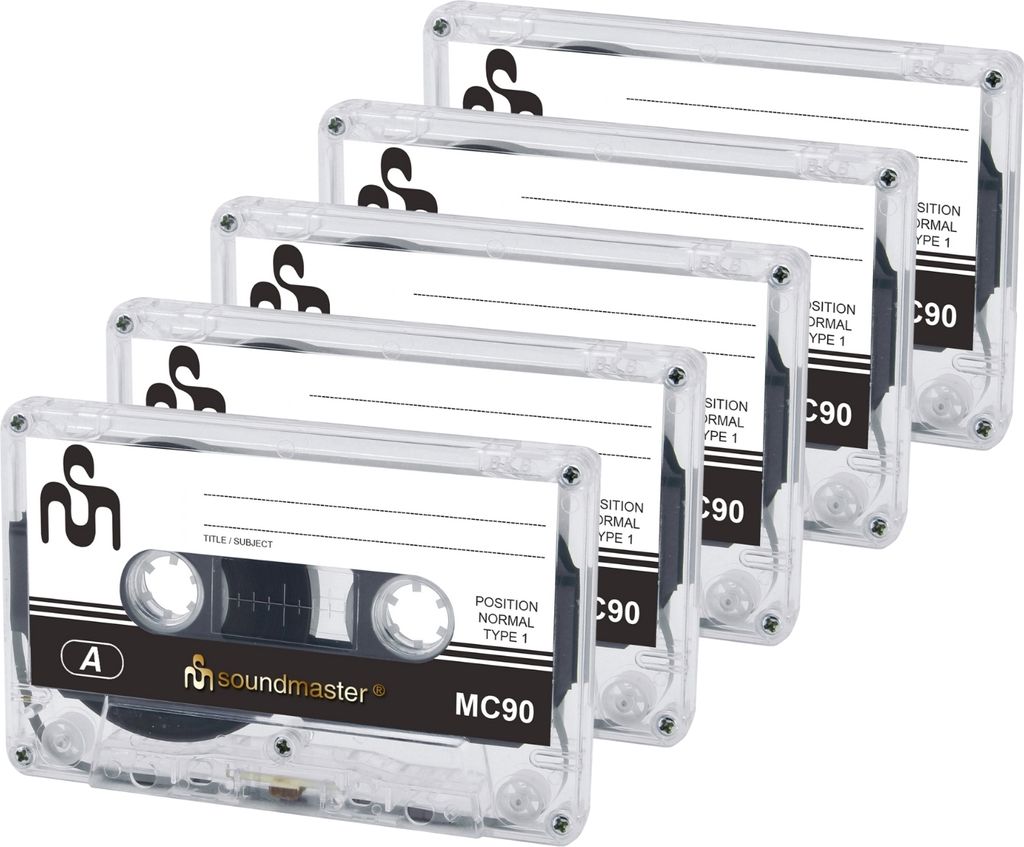 Soundmaster MC90 Audiokassetten 90 min 5 Stück(e) Produktbild 5