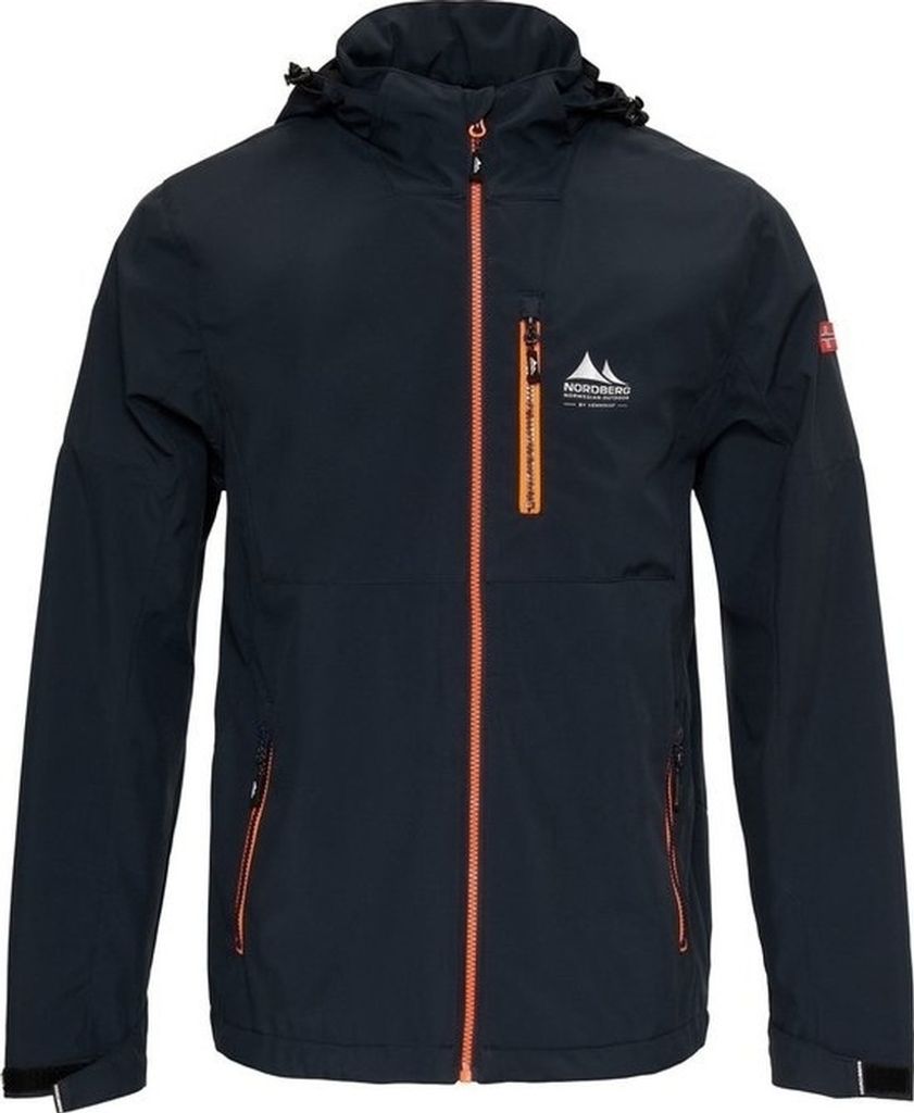 Nordberg Dag - Softshell Outdoor Sommerjacke Herren - Navy/Dunkelblau - Größe M