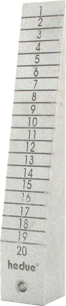 hedue® Messkeil S600 - Messung von Unebenheiten und Produktbild 
