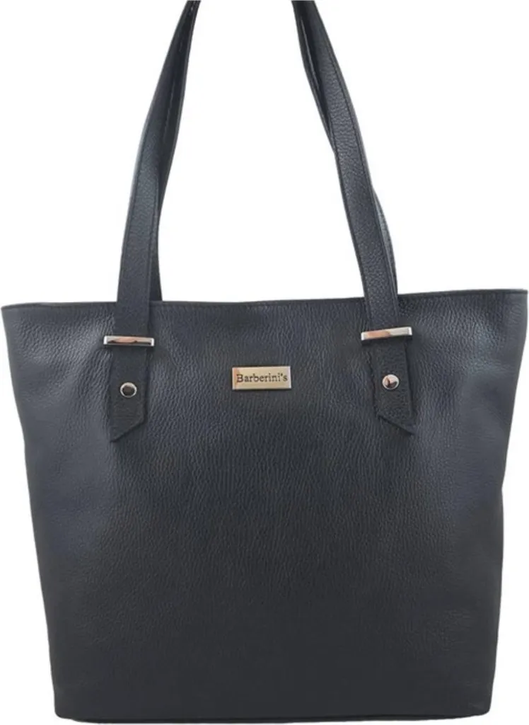 Barberini's Sacs 9231 Sac à main en cuir italien véritable élégant