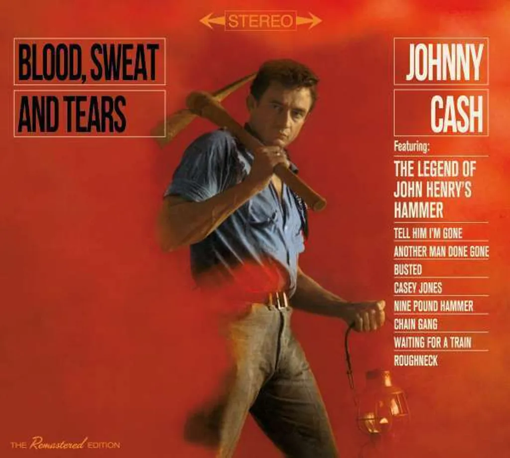 Johnny Cash Blood, Sweat and Tears + Now Here's Johnny Cash CD Album