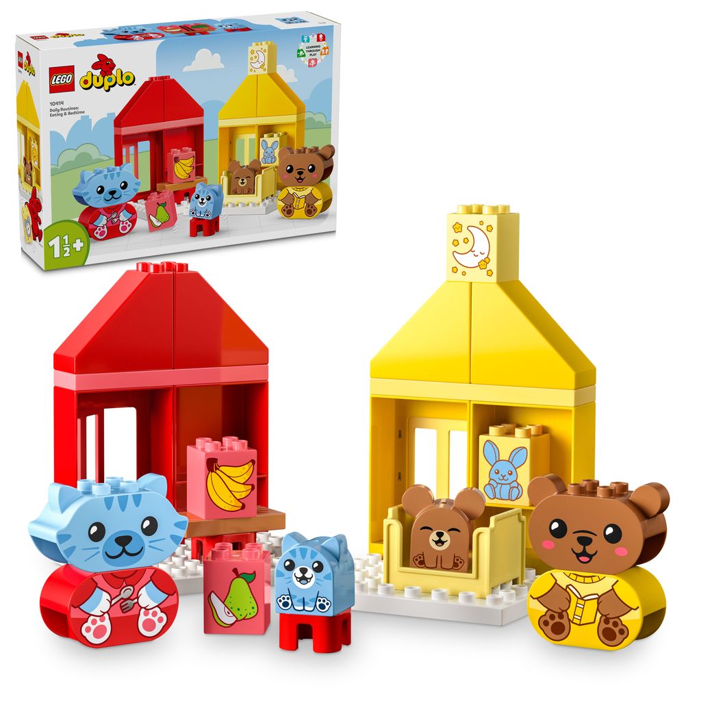 LEGO® DUPLO® 10414 Každodenní aktivity: Jídlo a spánek Obrázek produktu 
