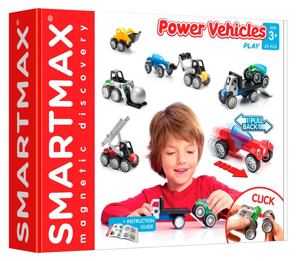 SmartMax Power Vehicles - Mix, Fahrzeug-Set, 3 Jahr(e), Produktbild 