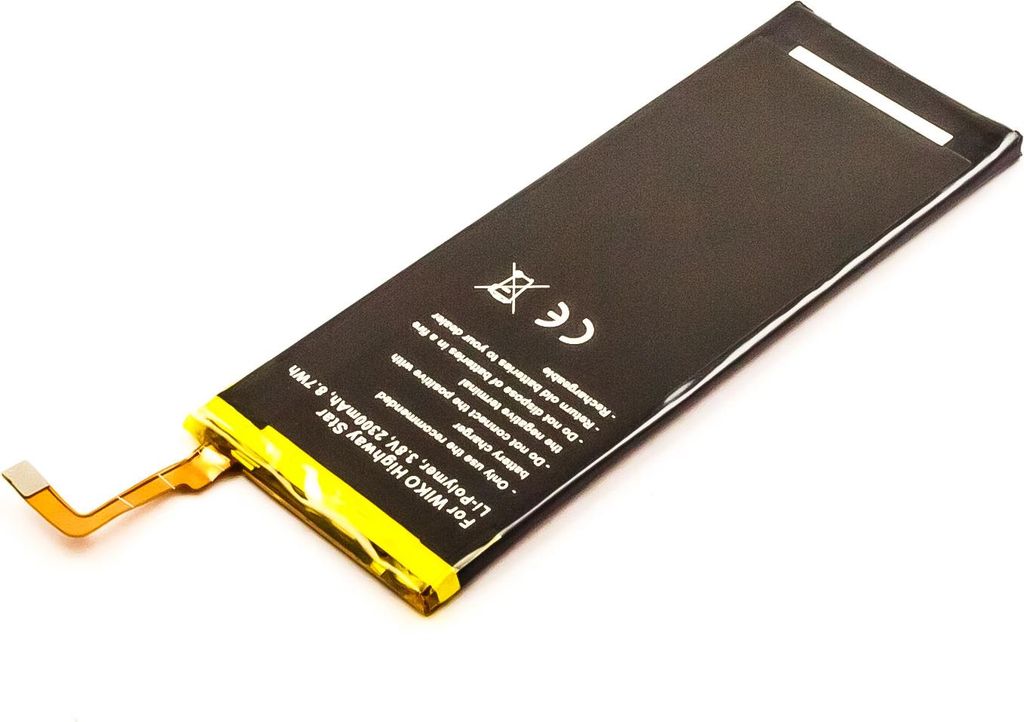 Akku für Wiko Highway Star (TLP15016) – 2300mAh – Li-Polymer ????