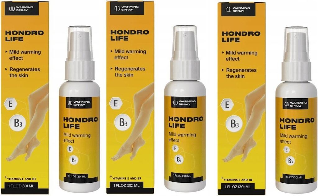 3x HondroLife Spray à base de plantes - Votre réponse aux Image du produit 