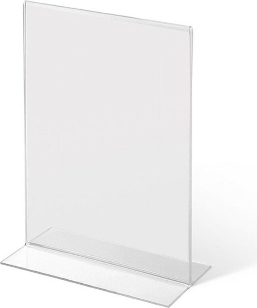 Showdown Displays Acrylaufsteller in T-Form DIN A5 hoch