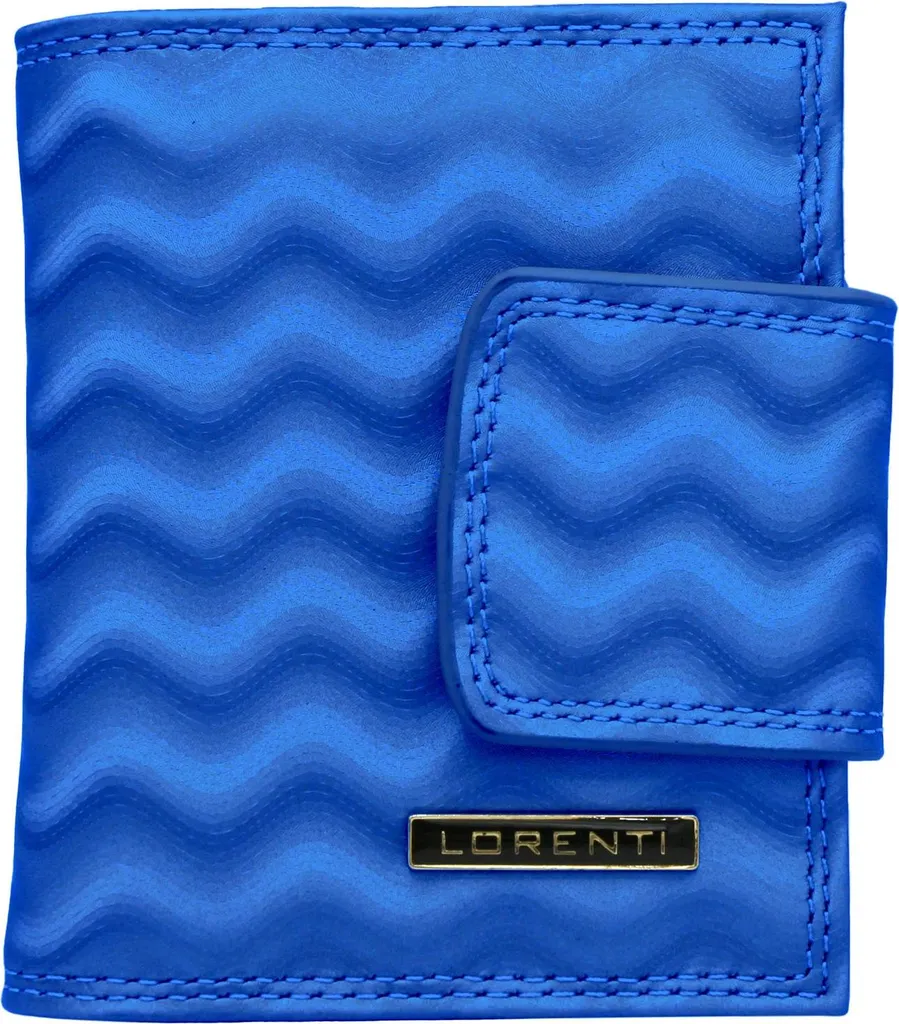 Lorenti Portafoglio Navy Argenilli | Pelle Genuina e RFID Blocking - 1